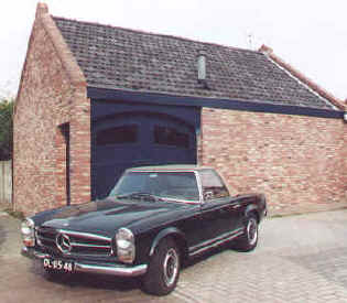 Een schitterende auto, de Mercedes 230SL, Pagode